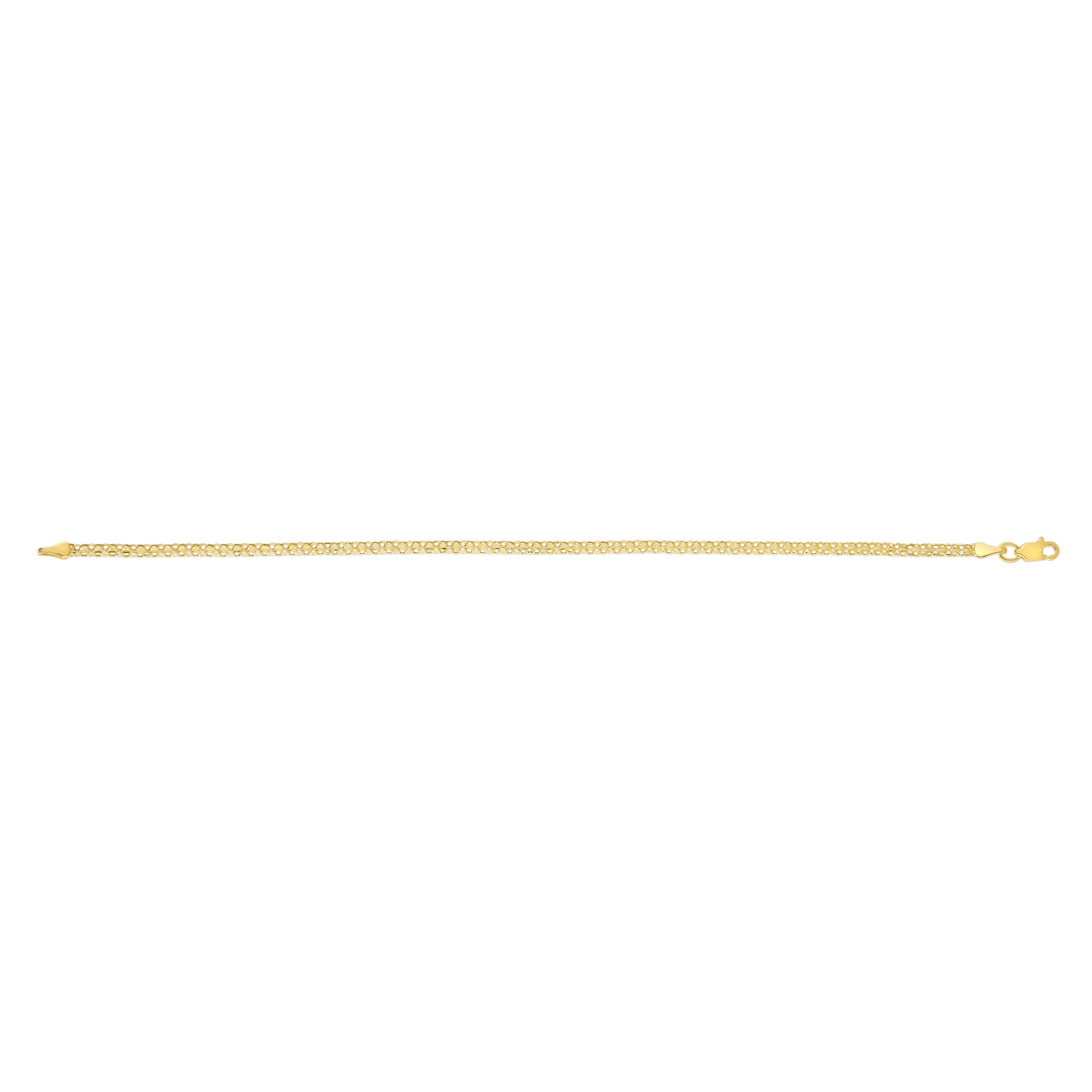 14K 2.5mm Bismark Chain