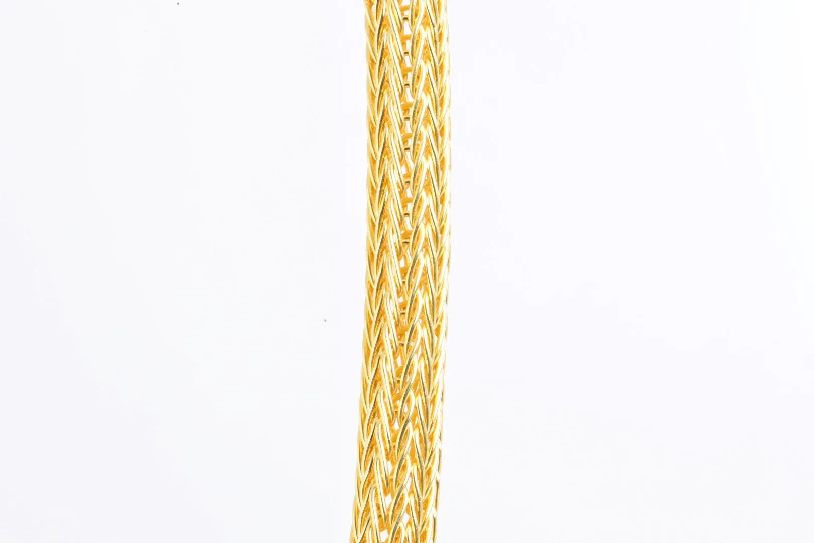 17" 18k Yellow Gold 0.24tcw Diamond Rope Chain Necklace (53.10g.)