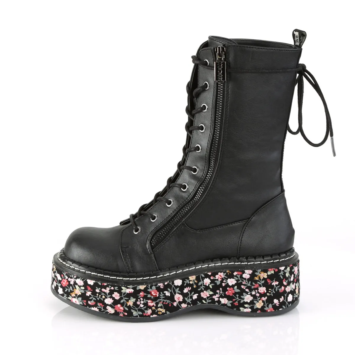 2 Inch Platform EMILY-350 Black Floral