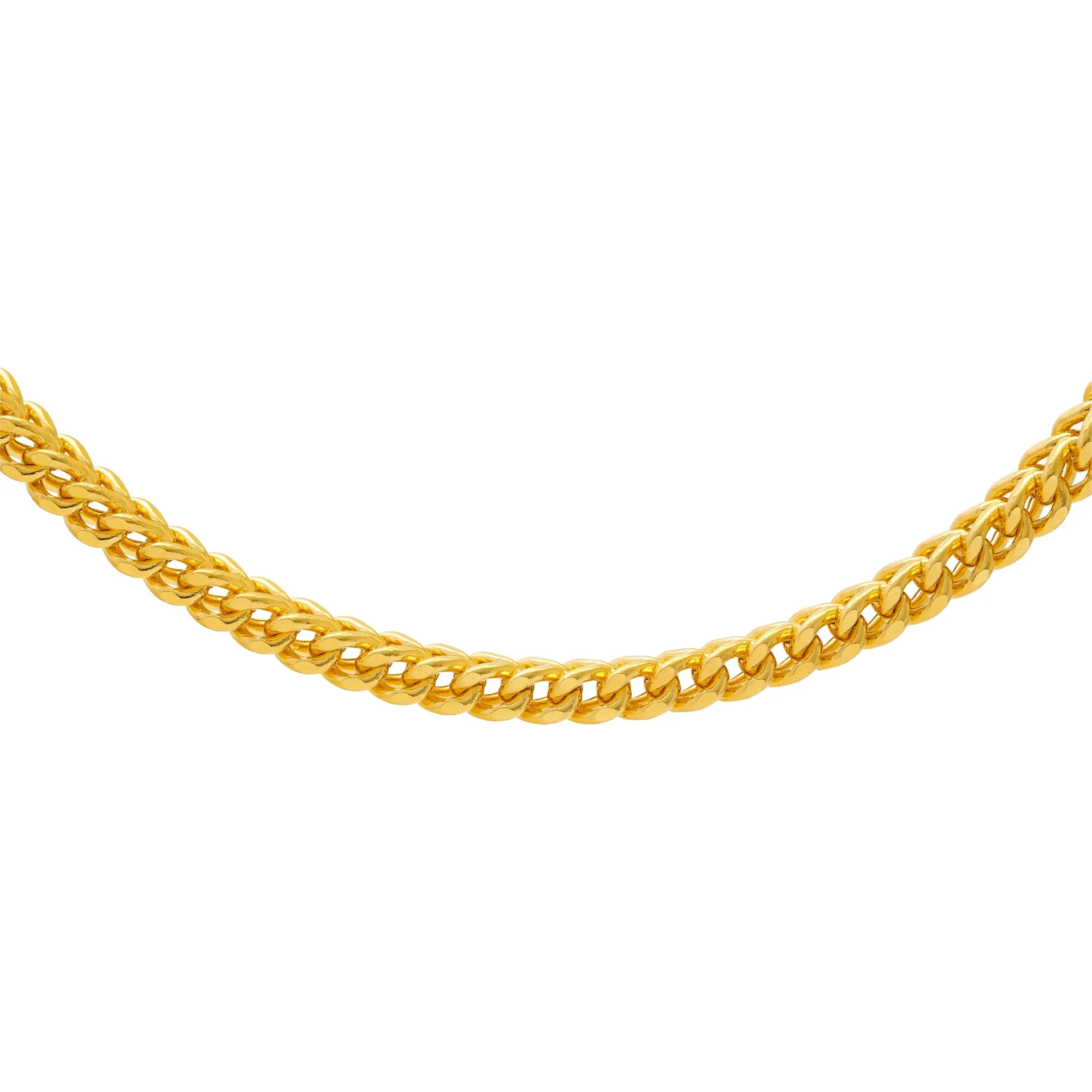 22K Yellow Gold Link Chain (56.3gm)