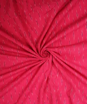 2.5 m Pink handloom cotton pochampally ikat fabric