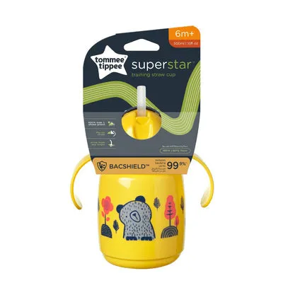 300ML Straw Cup Yellow Tommee Tippee