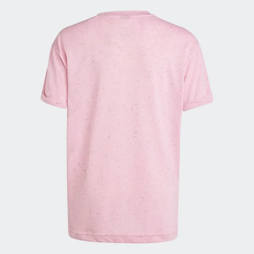 ADIDAS JUNIOR FUTURE ICONS WINNERS PINK TEE