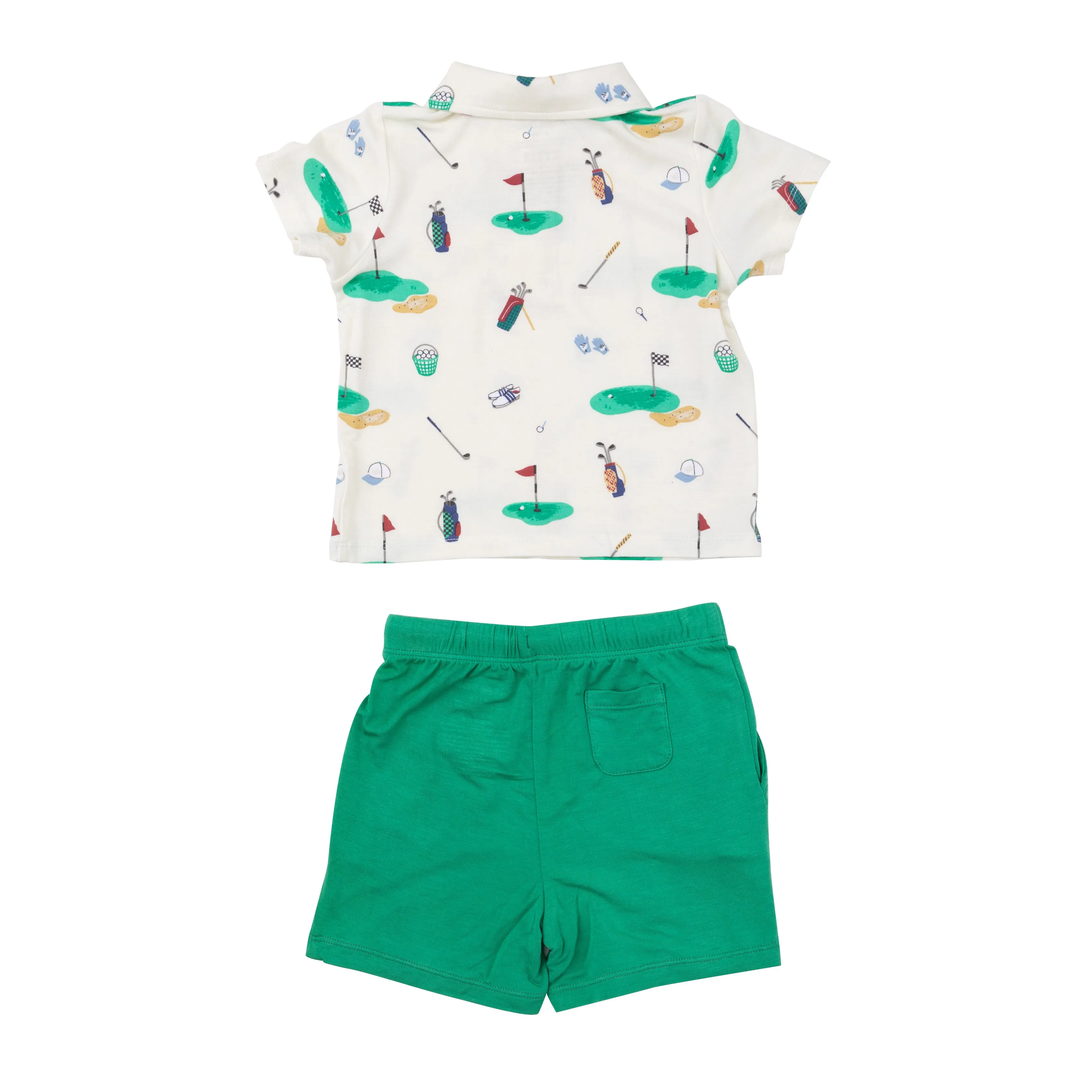 Angel Dear Polo Shirt & Short Set - Golf