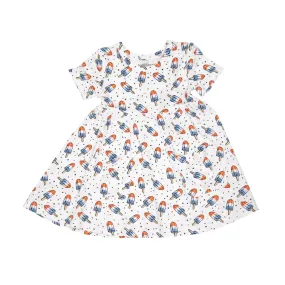 Angel Dear Twirly S/S Dress - Astropops