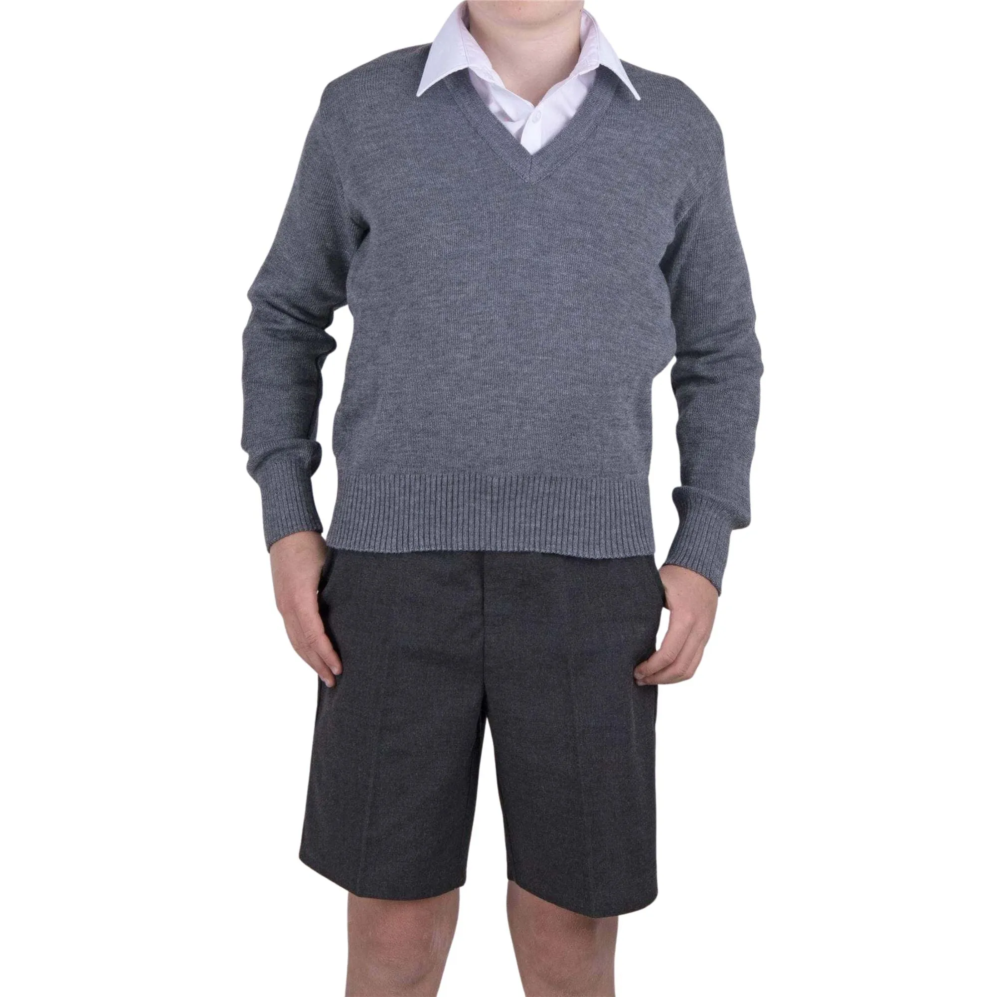 Balmoral Kids Unisex Wool Blend Essential Knit Jumper in 9 Colours