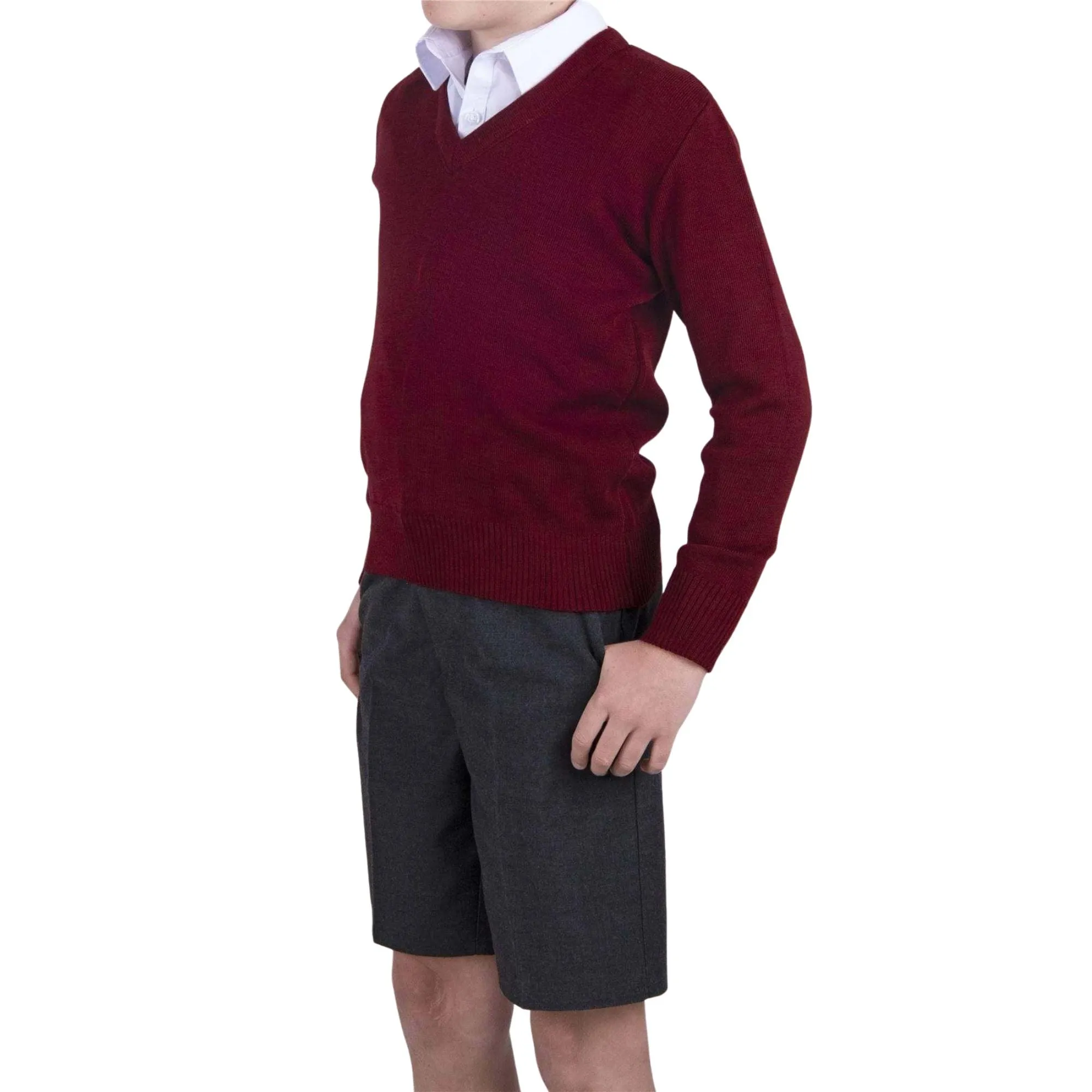 Balmoral Kids Unisex Wool Blend Essential Knit Jumper in 9 Colours