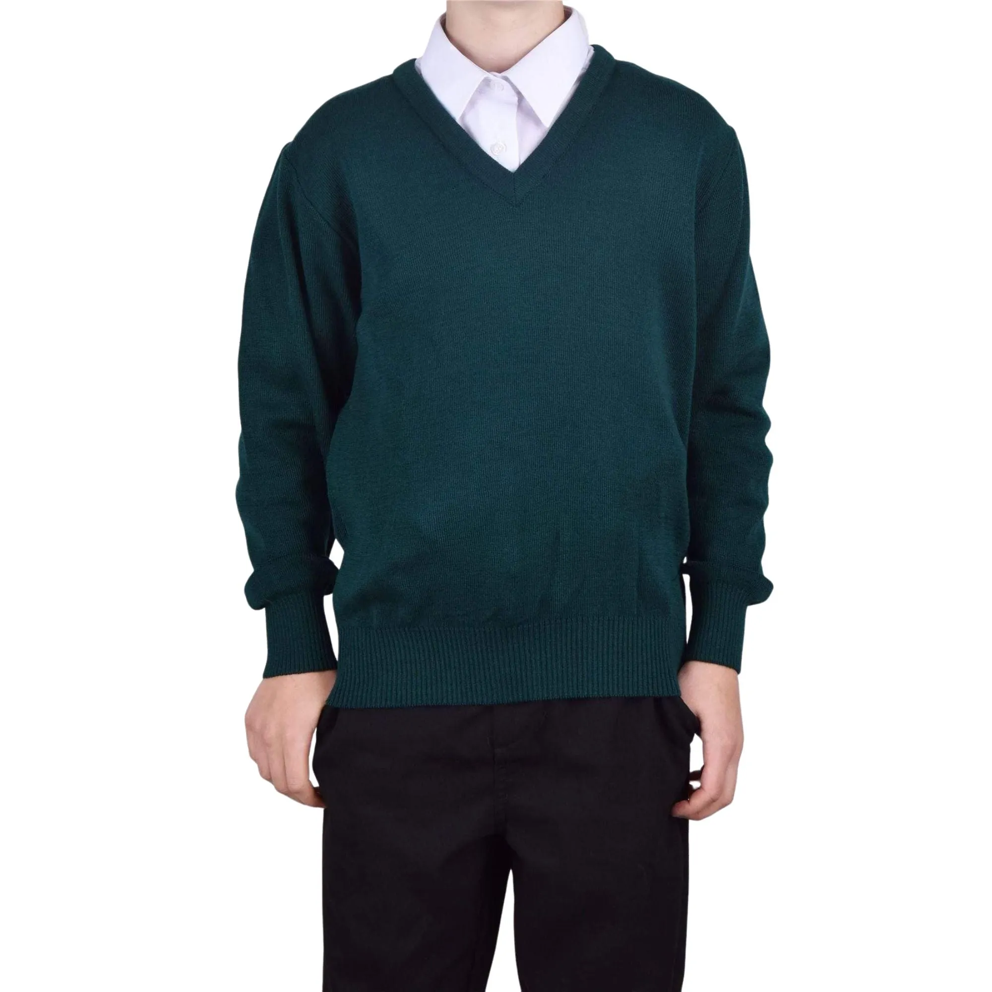 Balmoral Kids Unisex Wool Blend Essential Knit Jumper in 9 Colours