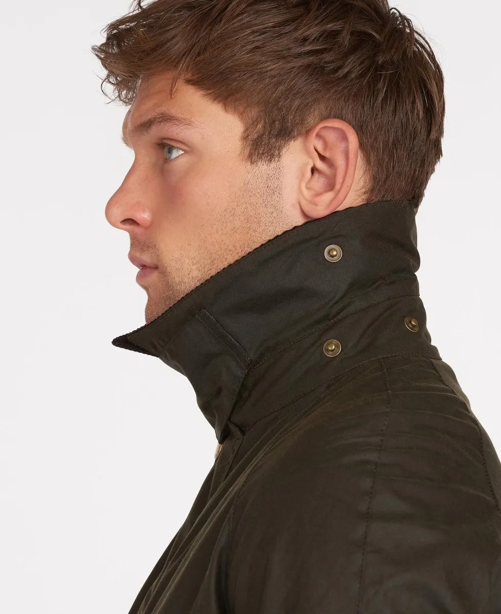 Barbour Ashby Wax Jacket olive