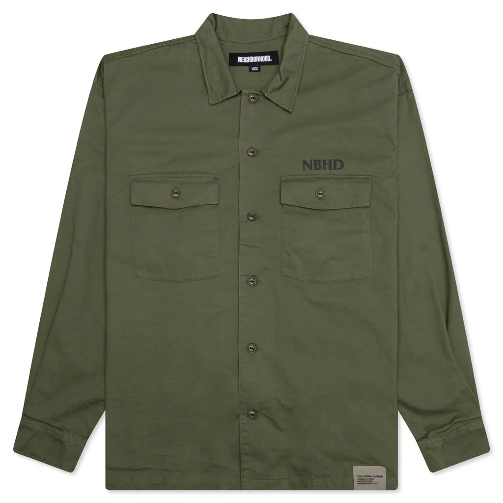 BDU Shirt L/S - Olive Drab