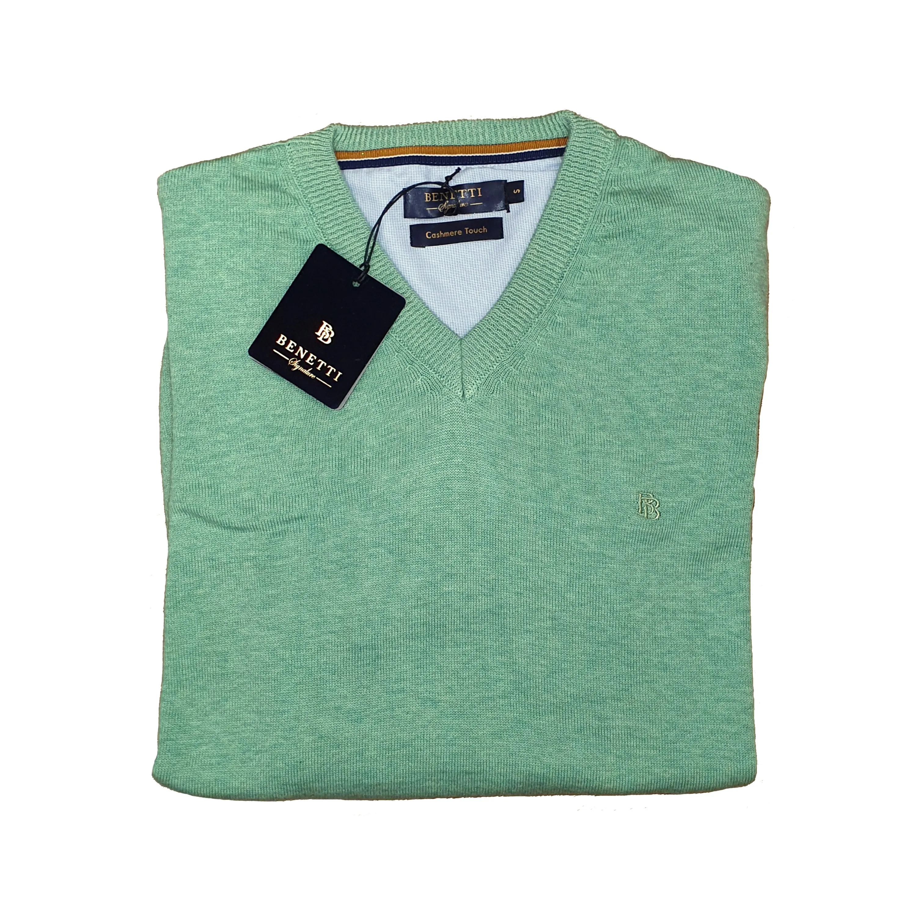 Benetti 100% Cotton Knitwear - Mint