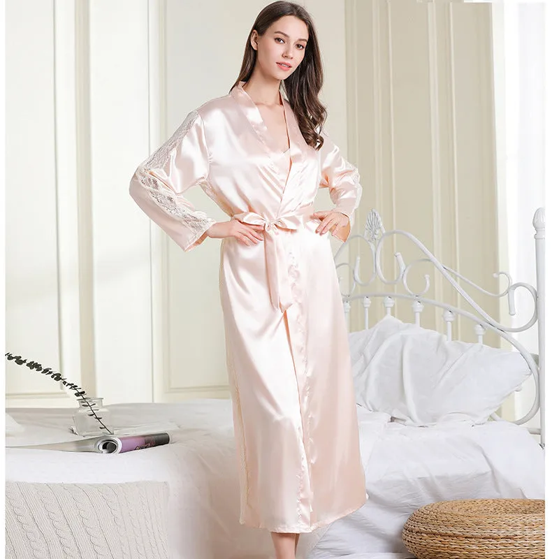 BerriesJam - 2024 Silk Hanging Skirt Two Pieces Pajamas Set