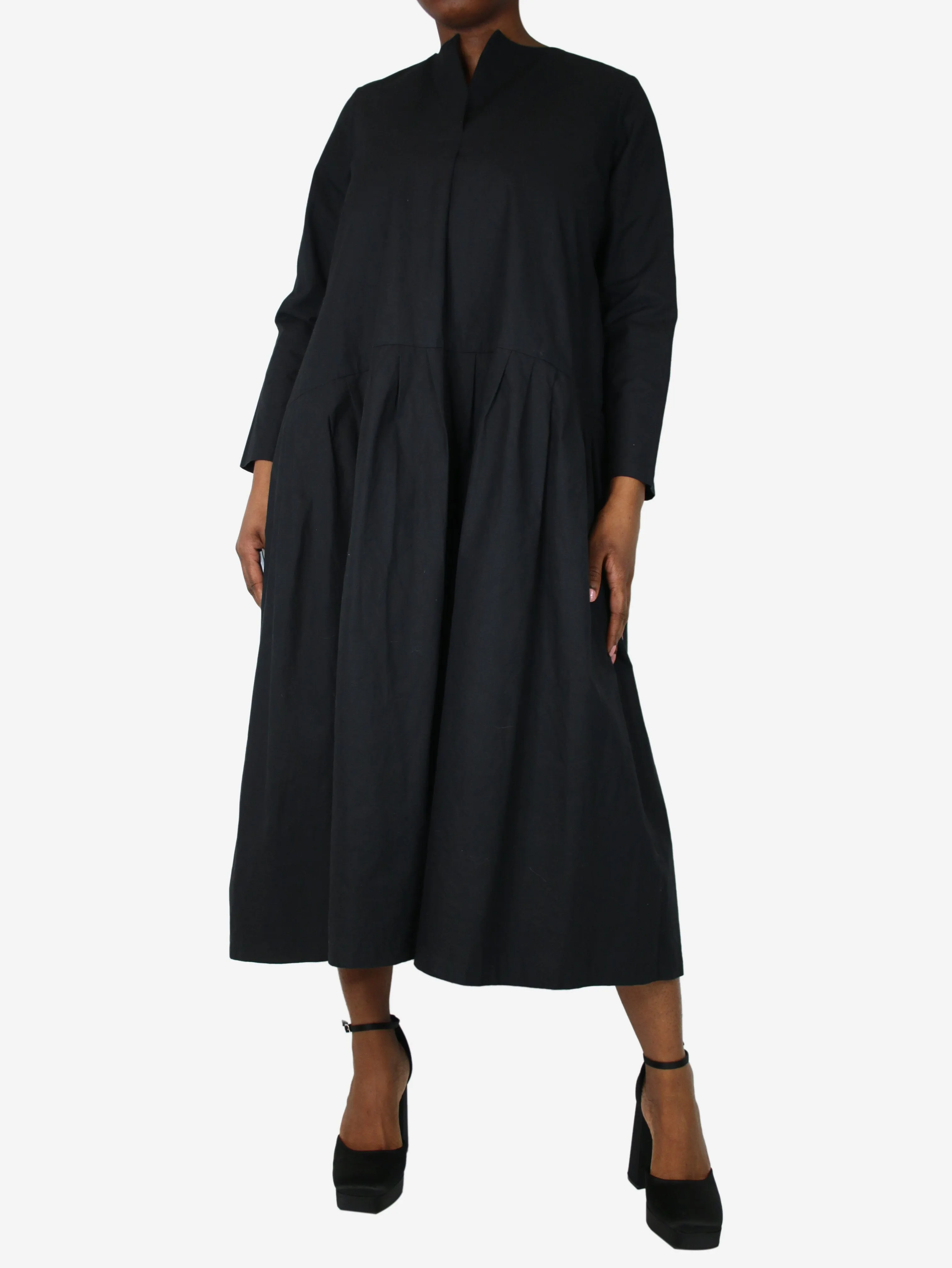 Black cotton dress - size M