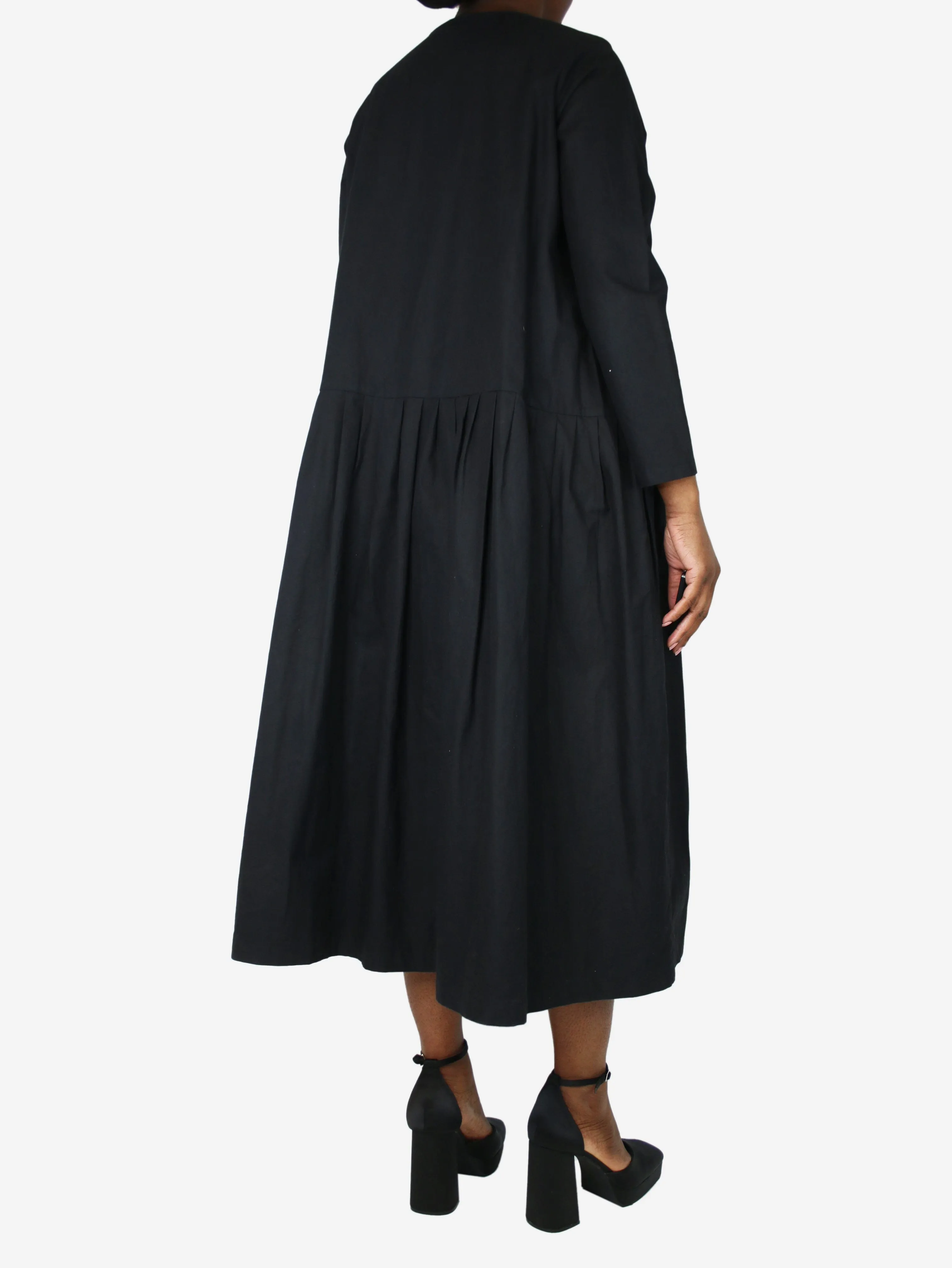 Black cotton dress - size M