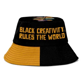 Black Creativity Rules The World Bucket Hat