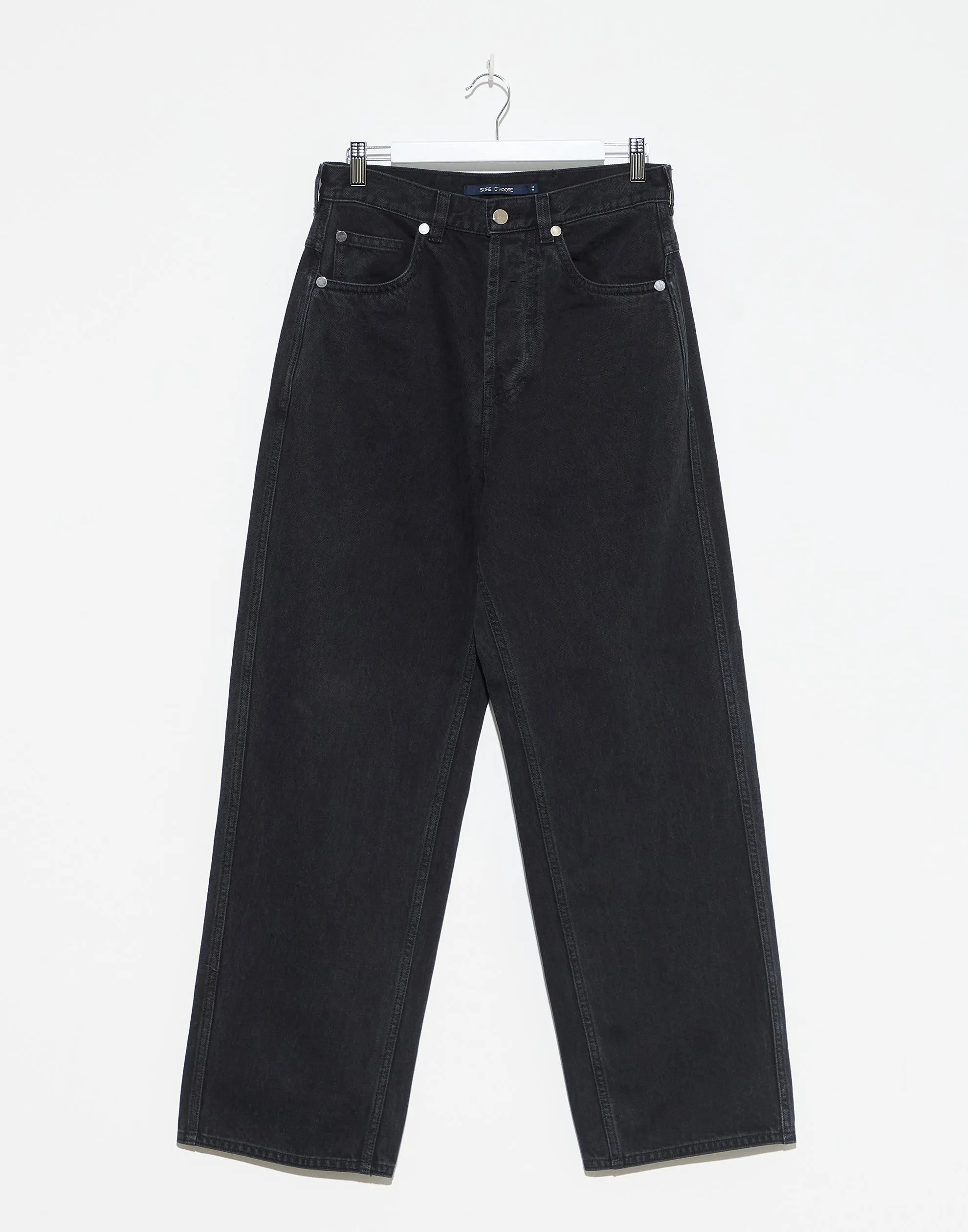 Black Denim Peggy Jeans