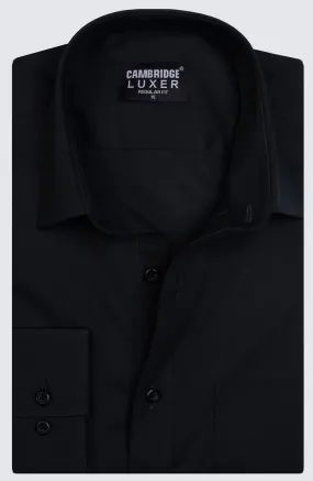 Black Plain Shirt