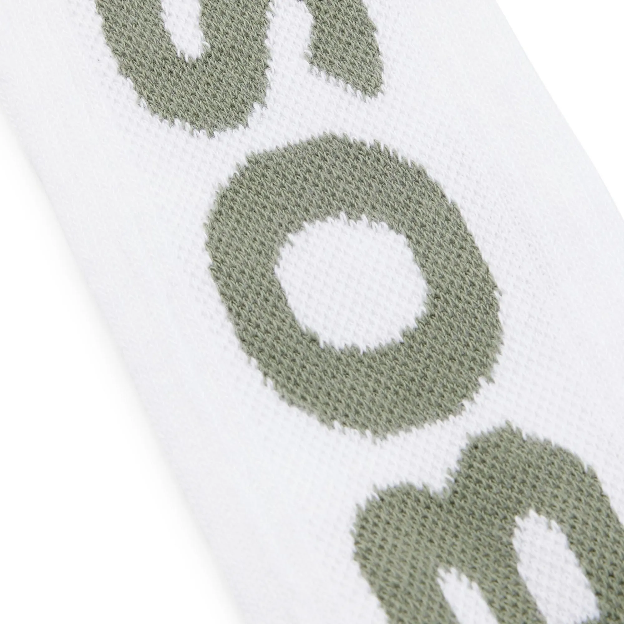 Boss Single Pack QS Rib Logo Sport Socks - White / Sage