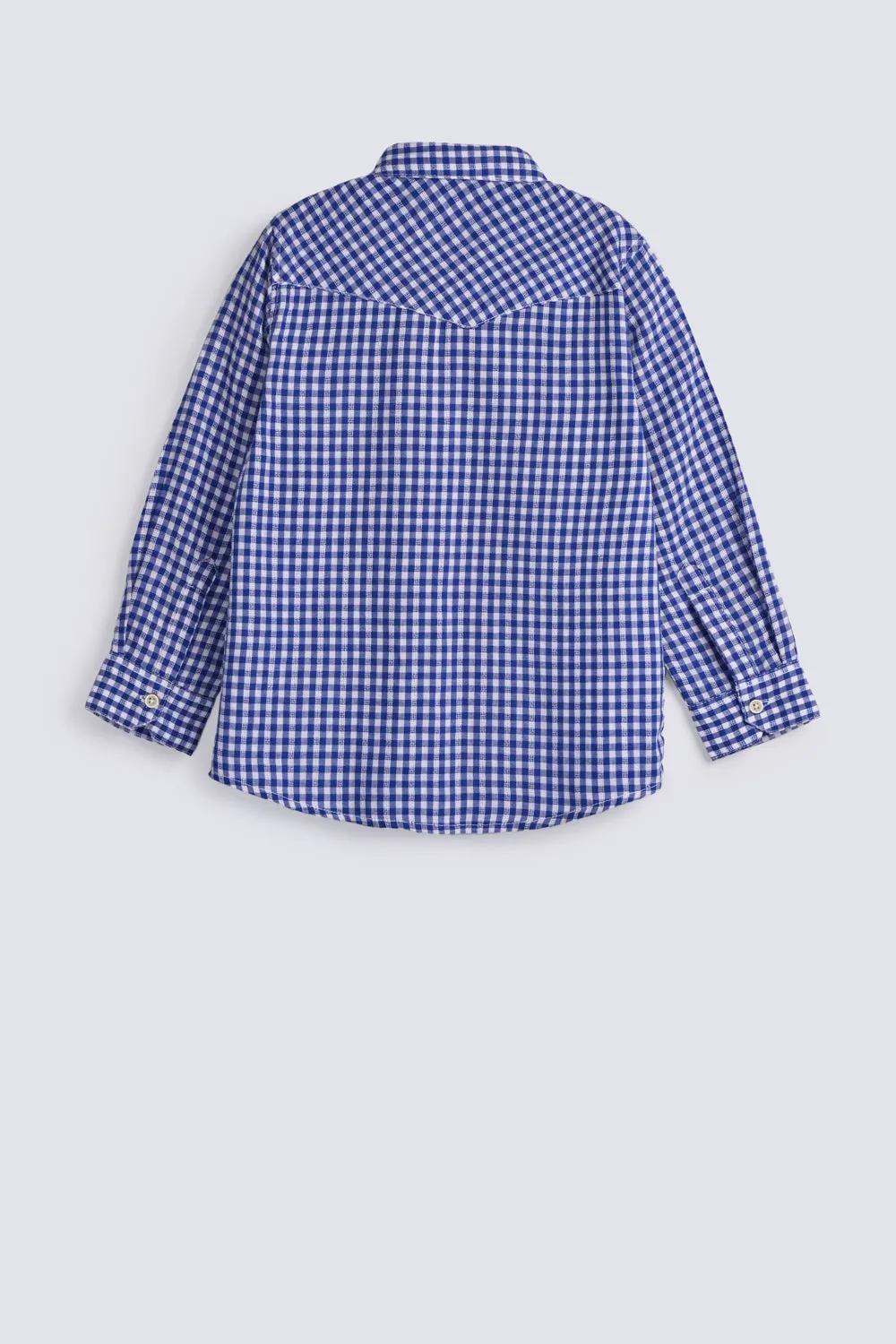 BOYS CHECKERED SHIRT