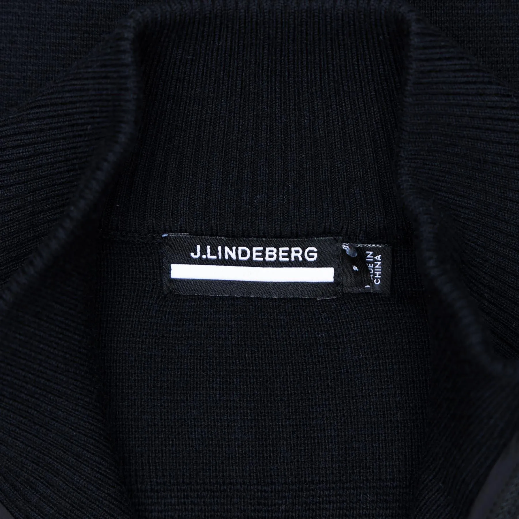 Bridge Knitted Hybrid Sweater Black - AW23