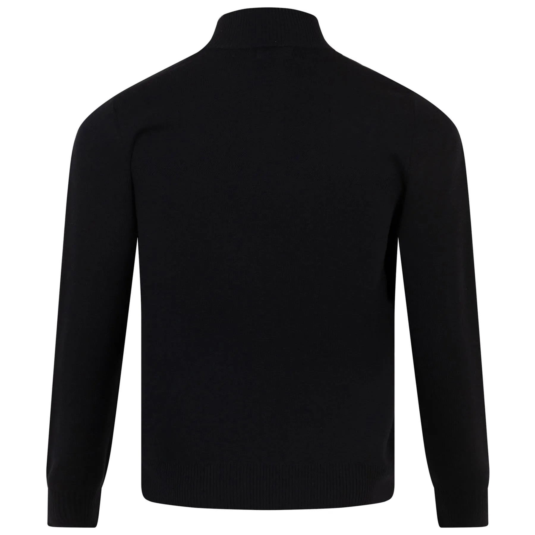 Bridge Knitted Hybrid Sweater Black - AW23