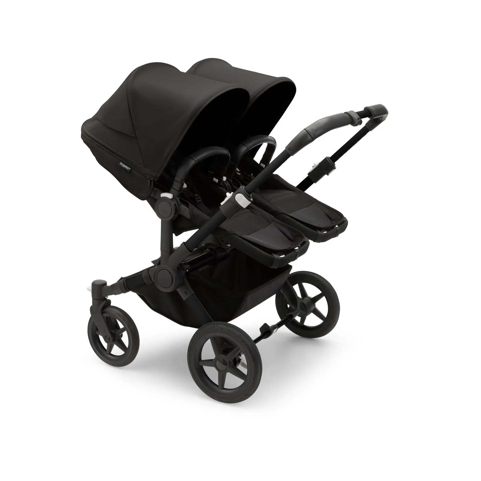 Bugaboo Donkey 5 Twin Pebble 360 PRO Bundle - Black/Midnight Black/Midnight Black