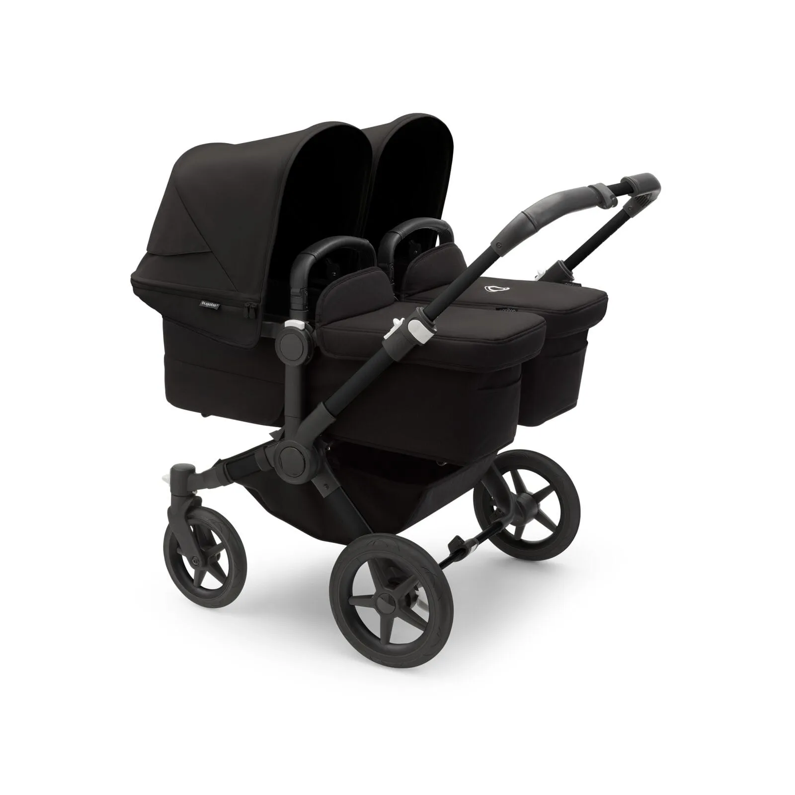 Bugaboo Donkey 5 Twin Pebble 360 PRO Bundle - Black/Midnight Black/Midnight Black