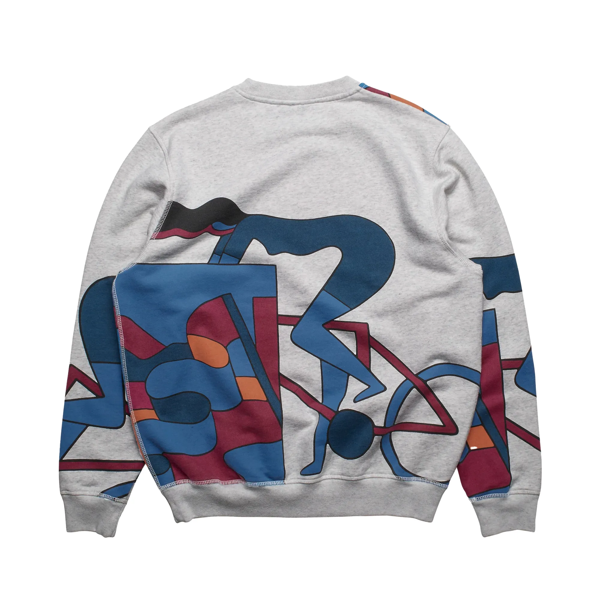 By Parra etappe 17 Crew Neck Sweatshirt Heather Grey 50310