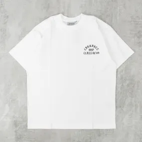 Carhartt WIP Class of 89 Tee - White / Black