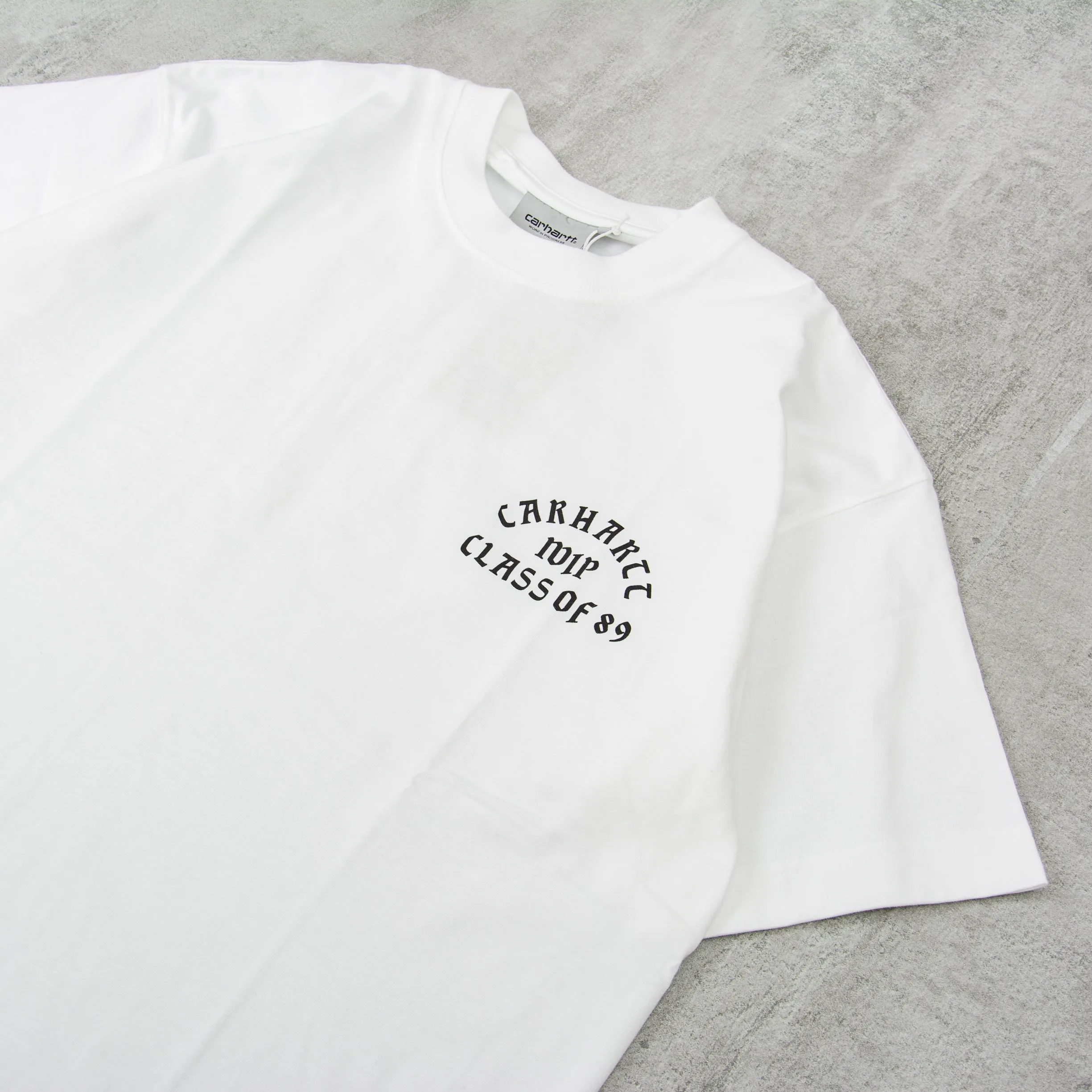 Carhartt WIP Class of 89 Tee - White / Black