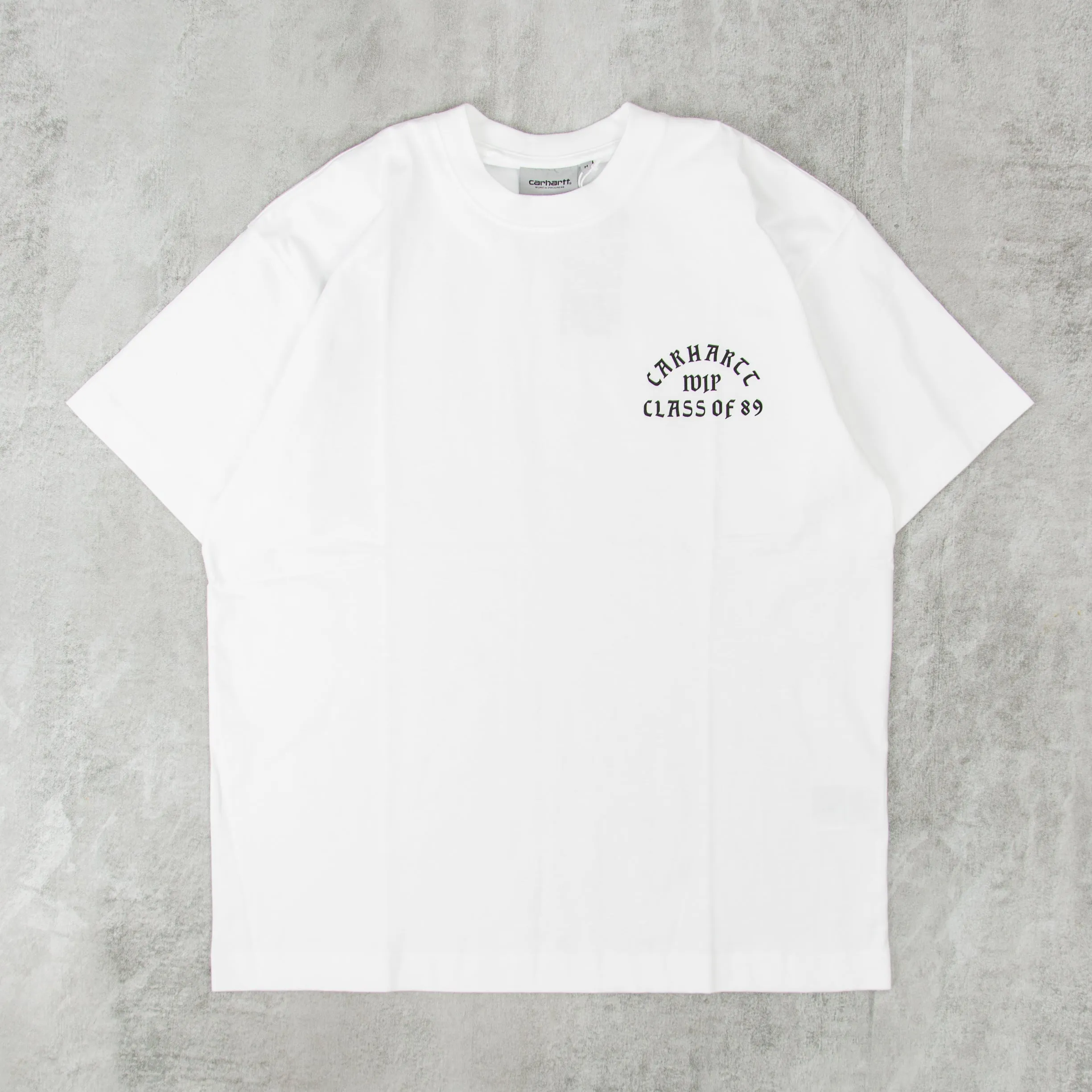 Carhartt WIP Class of 89 Tee - White / Black