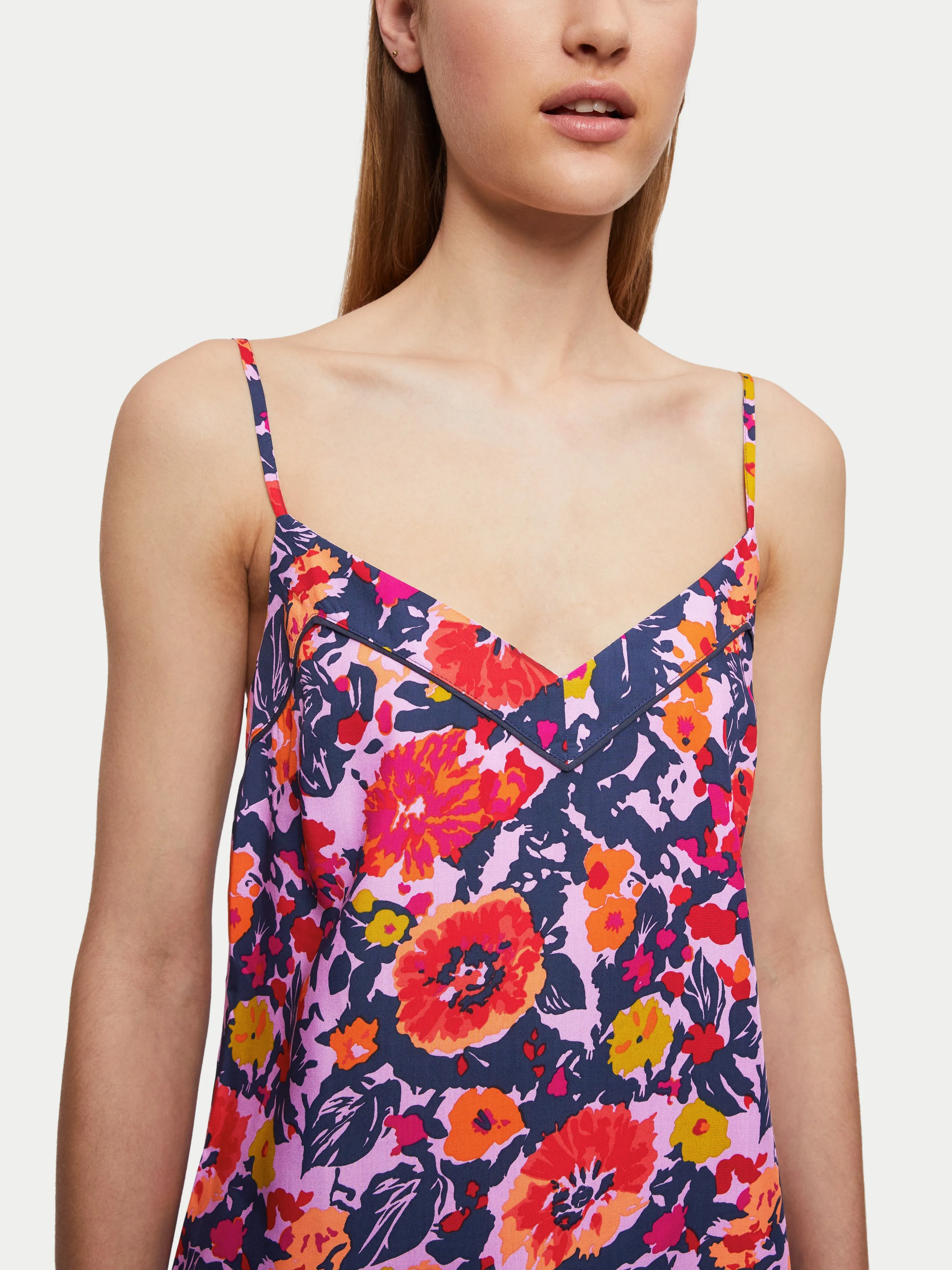 Celestial Floral Cami & Short | Purple