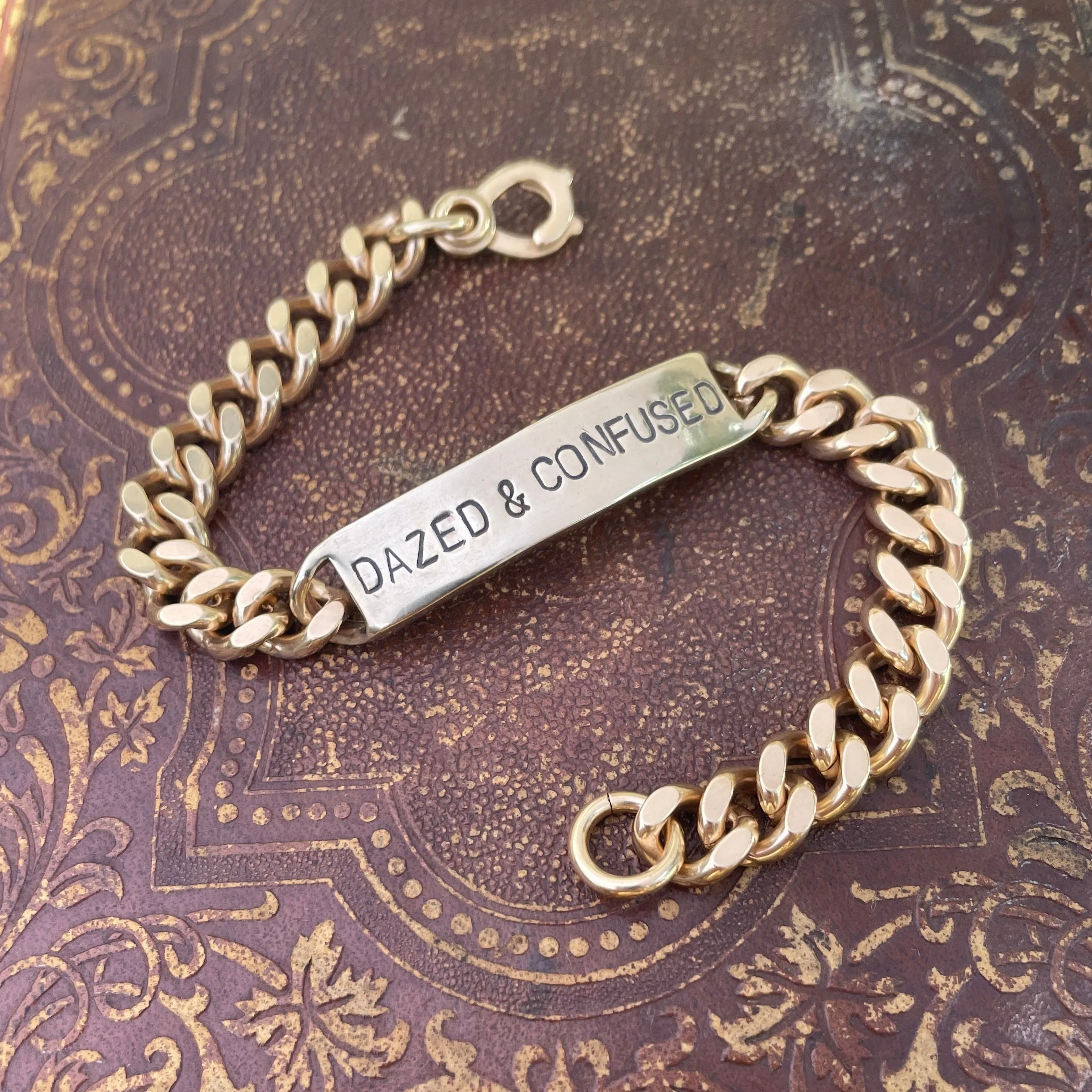 Classic ID Bracelet - Custom Stamped