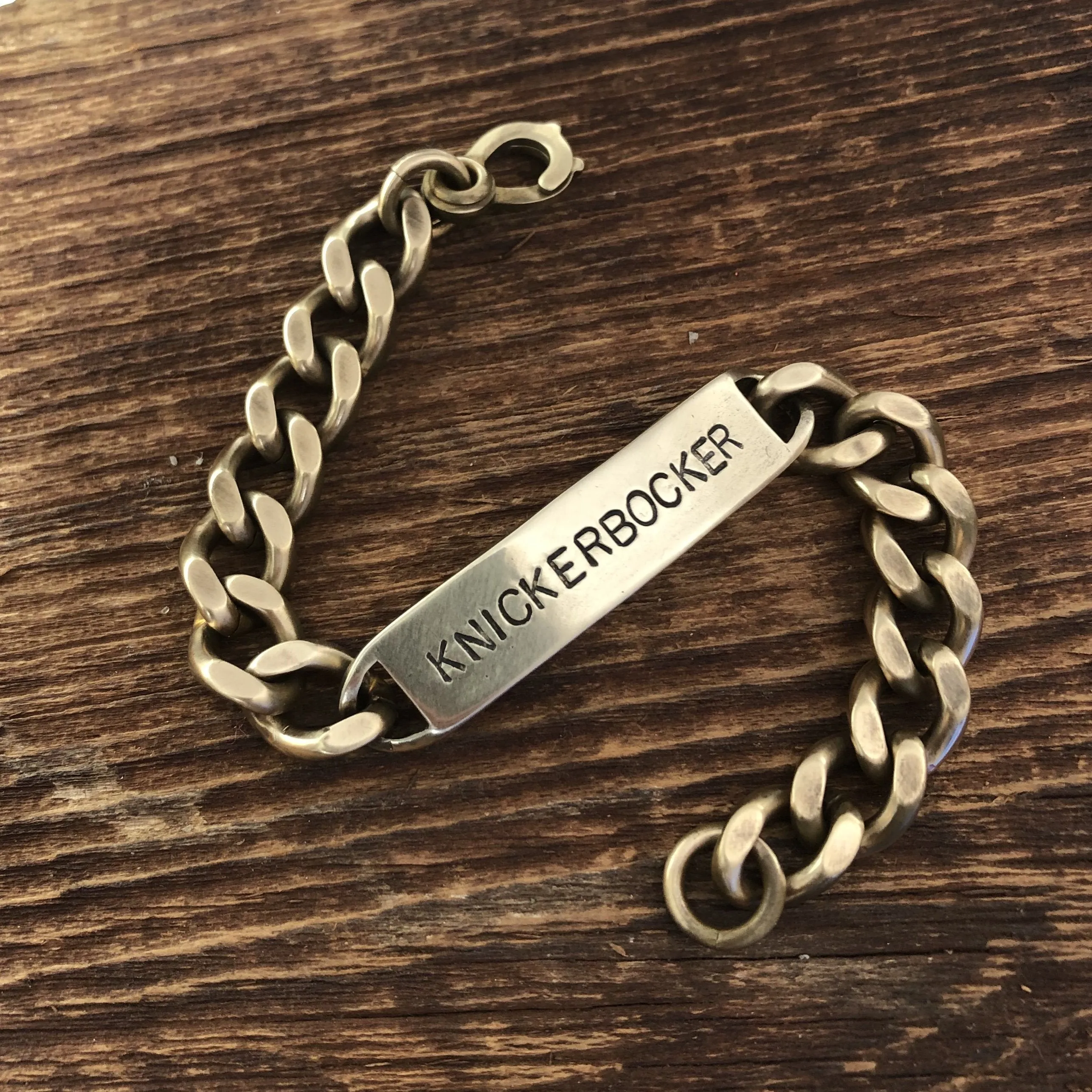 Classic ID Bracelet - Custom Stamped