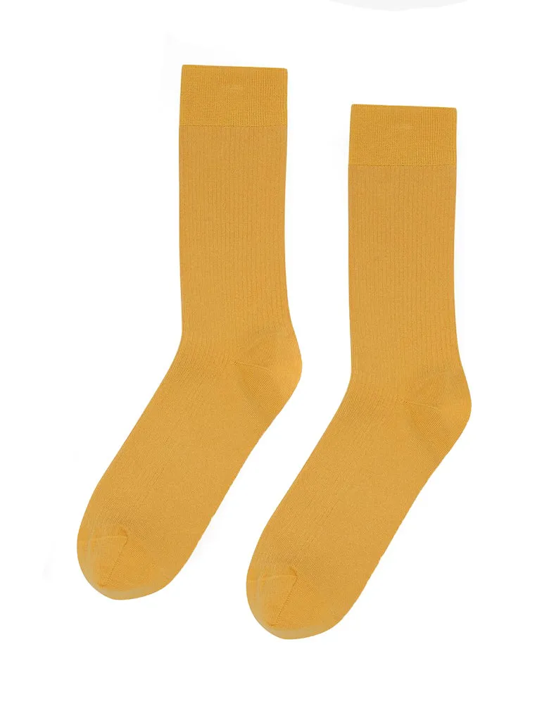 Colorful Standard Classic Organic Sock burned yellow