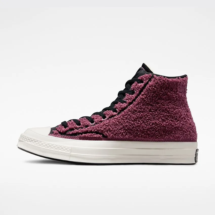 Converse - Cozy Utility Chuck 70 Sherpa High Top Shadowberry/Black/Egret