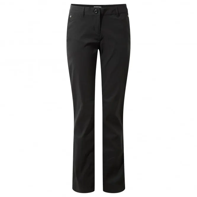 Craghoppers CWJ1072 Ladies Kiwi Pro Stretch Trousers Black