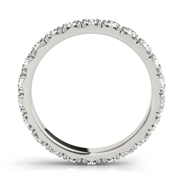 CUPID 1.30 Carat Diamond Eternity Band in 14K/ 18K/ Platinum GIA Graded 05 pointer G Color SI1 Clarity By Mike Nekta SIZE 6