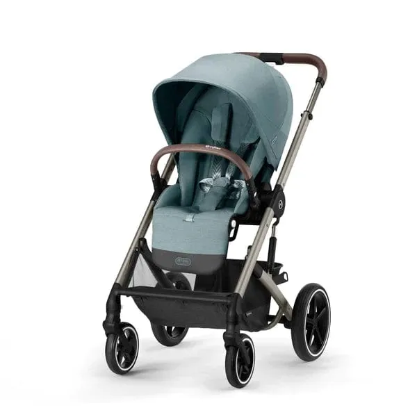 Cybex Balios S Lux Luxury Cloud T Bundle - Taupe / Sky Blue