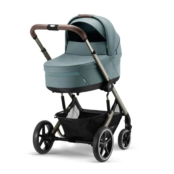 Cybex Balios S Lux Luxury Cloud T Bundle - Taupe / Sky Blue