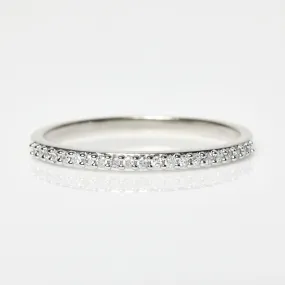 Diamond Pave Eternity Band