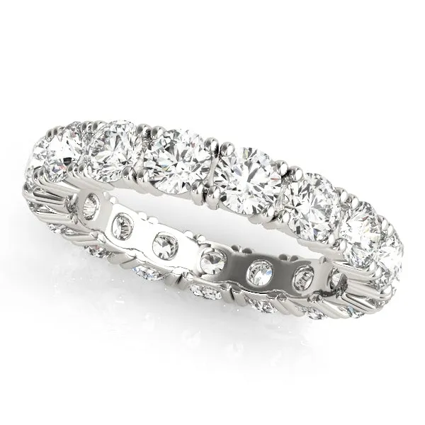 DIVINE 2.9 Carat Diamond Eternity Band in 14K/ 18K/ Platinum GIA Graded 15 pointer G Color SI1 Clarity By Mike Nekta SIZE 9