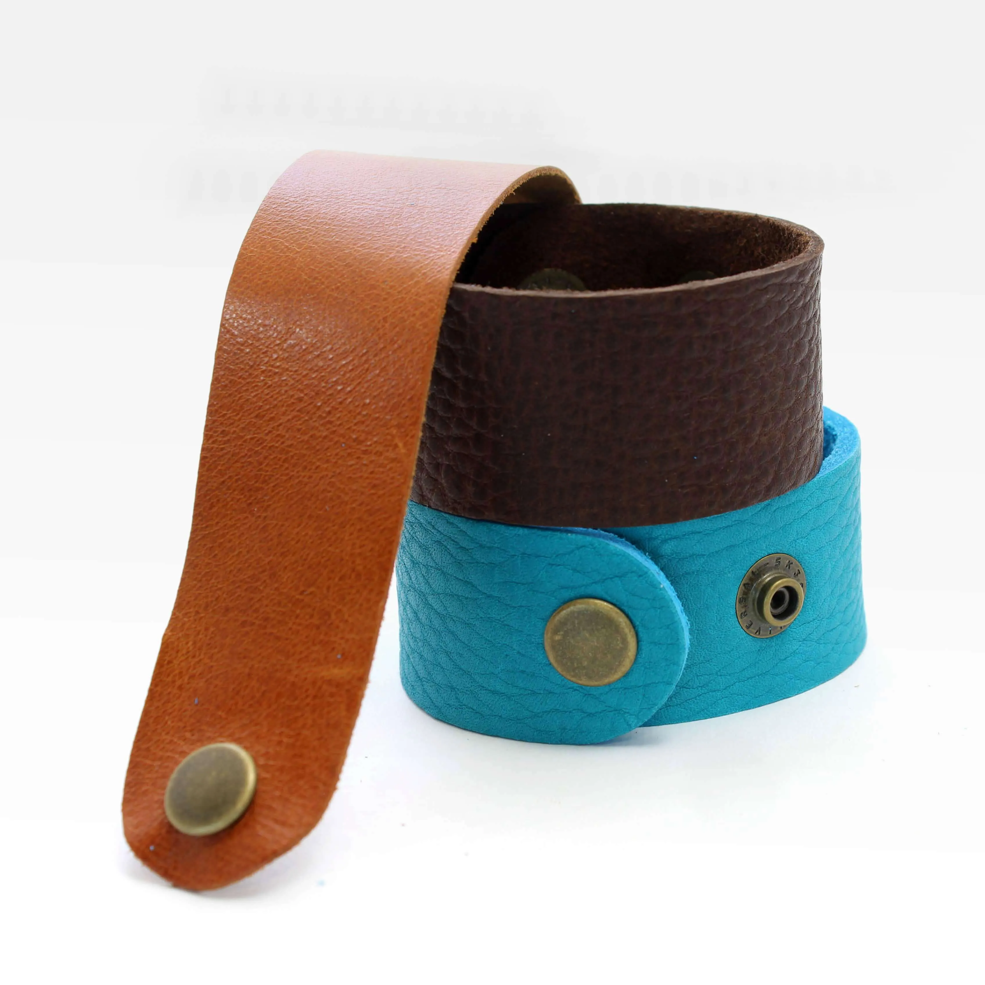 Echo Leather Cuff Bracelet