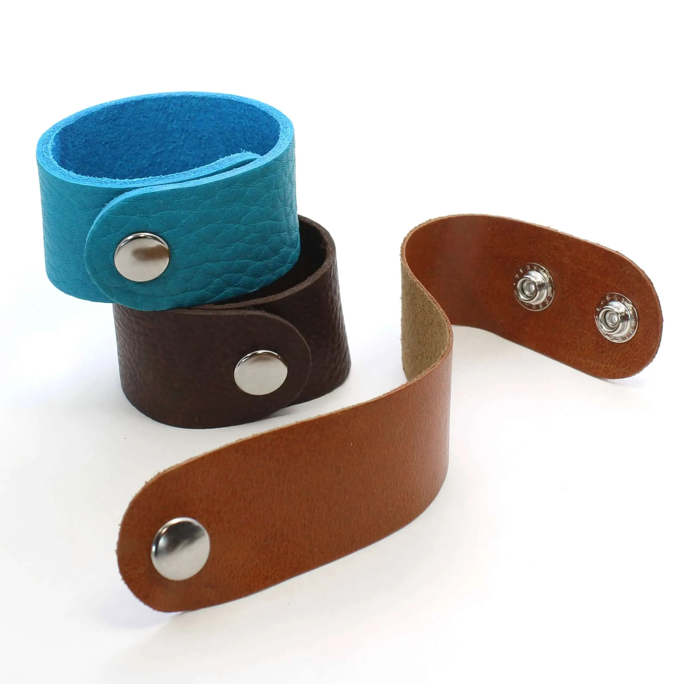 Echo Leather Cuff Bracelet