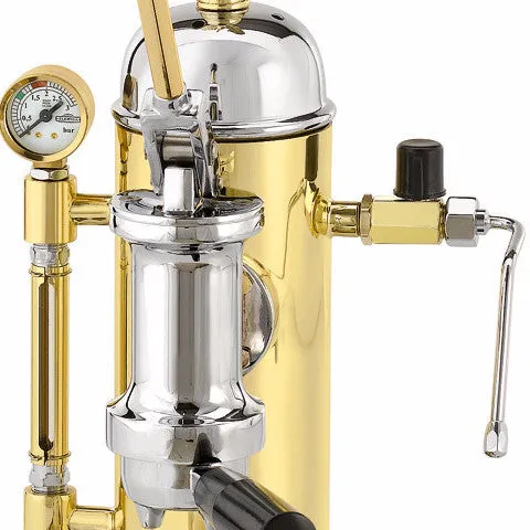 Elektra Micro Casa A Leva Chrome/Brass Lever Machine