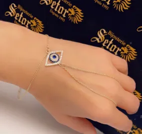 Eye glove bracelet