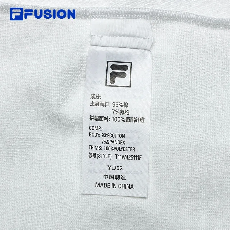 FILA FUSION INLINE UNIFORM Women Short Sleeve Polo in White