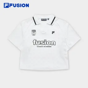 FILA FUSION INLINE UNIFORM Women Short Sleeve Polo in White