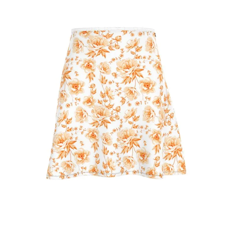 Floral Flared Skirt