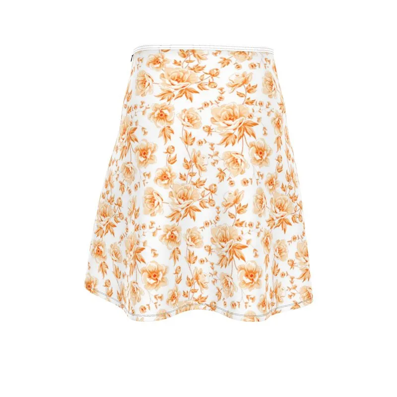 Floral Flared Skirt